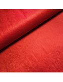 Tissu, Feutrine Unie, Rouge Écarlate, Laize 180 cm, 100% Polyester 215g/m²