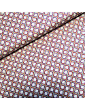 Tissu, Popeline de Coton, Motifs Géométriques, Laize 150 cm, 100% Coton 160g/m²