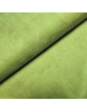 Tissu, Suédine Scuba Unie, Vert Pomme, Laize 150 cm, 95% Polyester 5% Spandex