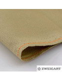 Tissu, Toile à Broder Aïda, Sable, Coupon 48x53cm, 7 fils/cm Coton