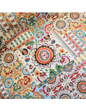 Tissu, Jacquard Ethnique, Multicolore, Laize 140 cm, Coton Polyester 345g/m²