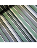Tissu, Toile Transat Rayures, Vert Cactus, Laize 45 cm, Dralon & Polypropylène Extérieur