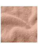 Tissu, Éponge de Bambou Doudou Double Face, Nude, Laize 150 cm, 40% Bambou 40% Polyester 20% Coton 305g/m²