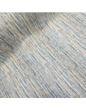 Tissu, Jacquard Gobelin, Motif Rayures, Bleu, Laize 140 cm, 65% Polyester 35% Coton 370g/m²