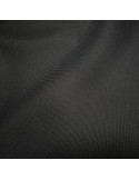 Tissu, Toile à Sac, Envers PVC, Noir, Laize 150 cm, Polyester Imperméable 360g/m²