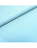 Tissu, Jersey Milano Uni, Bleu Turquoise Clair, Laize 150 cm, Polyester Viscose Spandex Oeko-Tex