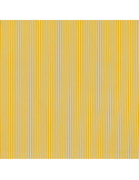 Tissu, Popeline de Coton Rayée, Jaune Vif et Blanc, Laize 150 cm, 100% Coton 120g/m²
