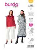 Patron Burda 5984 Veste Caban & Trench-coat