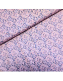 Tissu, Popeline de Coton Impression Digitale Esprit Batik, Multicolore, Laize 150 cm, 100% Coton 83g/m²