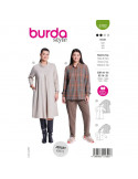 Patron Burda Adultes 5782 Robe, Tunique & Sweat-shirt