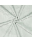 Tissu, Velours Larges Côtes Uni, Vert Menthe, Laize 142 cm, 100% Coton 280g/m²