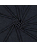 Tissu, Jersey de Coton Uni, Marine Chiné, Laize 145 cm, Coton Stretch Oeko-Tex