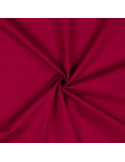 Tissu, Popeline de Coton Unie, Rose Cerise, Laize 150 cm, 100% Coton 125g/m²