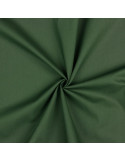 Tissu, Popeline de Coton Unie, Vert Cornichon, Laize 150 cm, 100% Coton 125g/m²