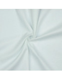 Tissu, Voile de Coton, Blanc Pur, Laize 140 cm, 100% Coton 70g/m²