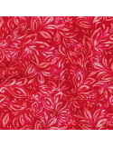 Tissu, Viscose Imprimée, Fleurs Abstraites Rose Fuchsia, Laize 140 cm, 100% Viscose 110g/m²