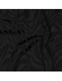 Tissu, Jacquard Zèbre Élégant, Noir, Laize 140 cm, 100% Viscose 130g/m²