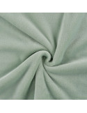 Tissu, Polaire Doudou, Vert Menthe Clair, Laize 150 cm, 100% Polyester 290g/m²