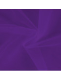 Tissu, Tulle Rigide Uni, Violet Profond, Laize 145 cm, Polyamide 18g/m²