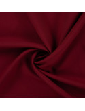 Tissu, Burlington Uni, Rouge Bordeaux, Laize 150 cm, 100% Polyester 165g/m²