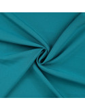 Tissu, Burlington Uni, Bleu Pétrole, Laize 150 cm, 100% Polyester 165g/m²