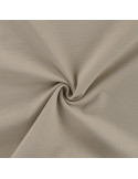 Tissu, Jersey Milano (Ponte de Roma) Uni, Sable, Laize 150 cm, Viscose Stretch Oeko-Tex