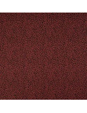 Tissu, Popeline de Coton Léopard, Terra Cotta, Laize 150 cm, 100% Coton 130g/m²