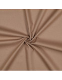 Tissu, Canvas uni, Taupe, Laize 140 cm, 100% Coton 322g/m²