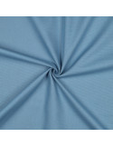 Tissu, Canvas Uni, Bleu Jean, Laize 140 cm, 100% Coton 322g/m²