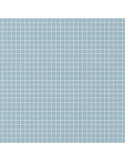 Tissu, Cretonne de Coton à Carreaux, Bleu, Laize 150 cm, 100% Coton 115g/m²