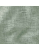 Tissu, Double Gaze de Coton Unie, Kaki Clair, Laize 130 cm, 100% Coton 125g/m²