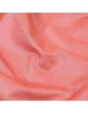 Tissu, Coton Enduit Uni Glacé, Terracotta, Laize 155 cm, 77% Coton 180g/m²