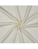 Tissu, Microfibre Satin Toucher Soie, Écru, Laize 146 cm, 100% Polyester 140g/m²