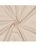 Tissu, Double Gaze de Coton Pailletée, Sable, Laize 136 cm, 100% Coton 118g/m²