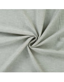 Tissu, Toile Souple Chinée, Vert, Laize 140 cm, Lin Coton Viscose 165g/m²