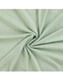 Tissu, Jersey Ajouré Pointelle, Vert Clair, Laize 145 cm, Coton Stretch