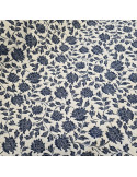 Tissu jacquard Deepsi, bleu