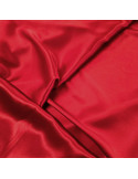 Tissu, Satin de Soie, 100% soie véritable, 16 mommes, rouge