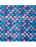 Polaire Doudou Imprimé, Scales