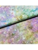 Tissu batik coton bulles