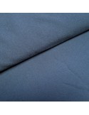 Crêpe uni bleu marine