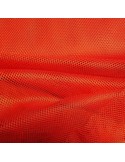 Tissu, Filet Mesh Uni, Rouge Vif, Laize 150 cm, Polyester