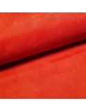Tissu, Suédine Scuba Unie, Rouge, Laize 150 cm, 95% Polyester 5% Spandex