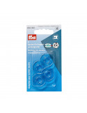 Canette, Prym, pour boîtier double, Ø 21,9 mm, Plastique transparent