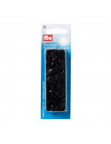 Boutons pression sans couture « Color Snaps », Prym, Noir, 12,4 mm, Plastique