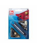 Bouton pression sans couture « Anorak », Prym, Or, 15 mm, Laiton