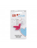 Enfile-aiguilles « Birdy », Prym Love, Fuchsia, Plastique