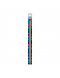 Aiguilles à tricoter à 2 pointes, Prym, Gris perle, 30 cm, Ø 3,5 mm, Aluminium