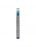 Aiguilles à tricoter à 2 pointes, Prym, Gris perle, 20 cm, Ø 3 mm, Aluminium