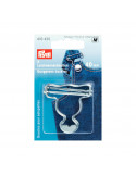 Boucles pour salopettes, Prym, Argenté, 40 mm, Laiton inoxydable